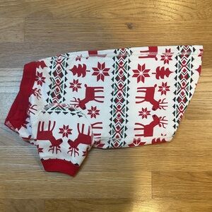 Hanna Andersson holiday reindeer dog pajamas